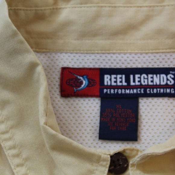 Reel Legends Clothing Fishing Shirt XL - Picture 7 of 8